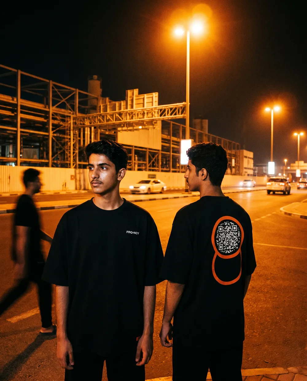 FRQ-NCY Season 01 campaign — Abu Dhabi at night
